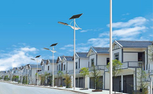 中宁太阳能路灯配置与在乡村道路照明中的应用